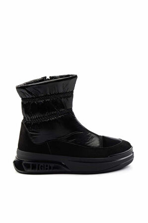 Siyah Paraşüt  Kadın Bot & Bootie K02212042667