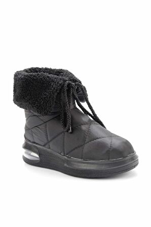 Bambi Siyah Anorak  Kadın Bot & Bootie K02212030085