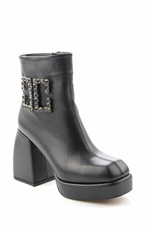 Bambi Siyah  Kadın Bot & Bootie K02226100509