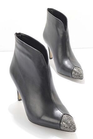 Bambi Siyah  Kadın Bot & Bootie K02226111309