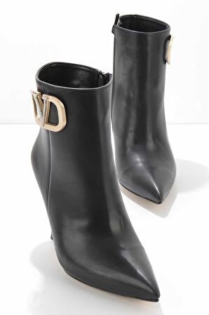 Bambi Siyah  Kadın Bot & Bootie K02229008309