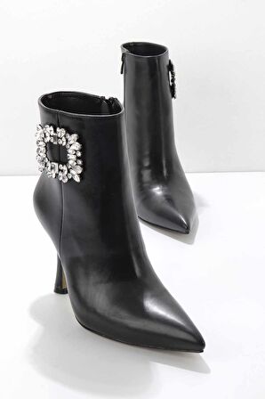 Bambi Siyah  Kadın Bot & Bootie K02229008409