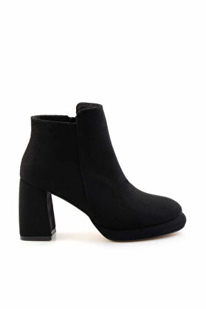 Siyah Süet   Kadın Bot & Bootie K02231432002