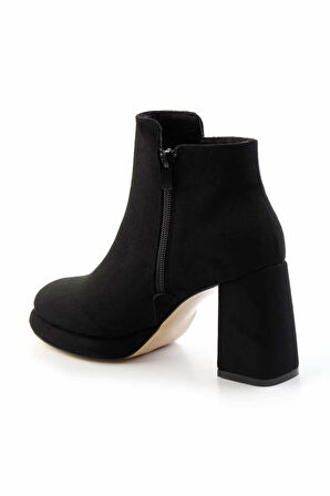 Siyah Süet   Kadın Bot & Bootie K02231432002