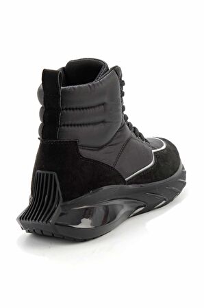 Bambi Siyah Parasüt  Kadın Bot & Bootie K02238020667
