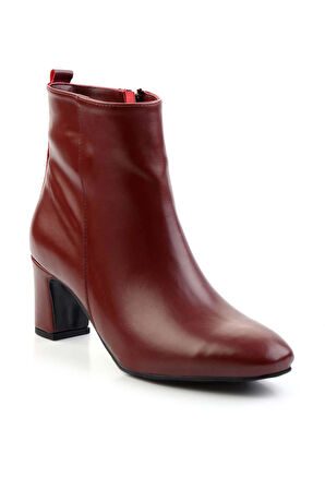 Bordo   Kadın Bot & Bootie K02246551509