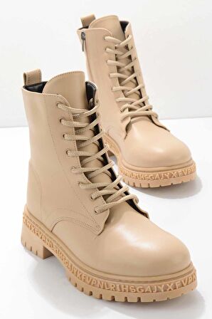Bambi Bej  Kadın Bot & Bootie K02245760009