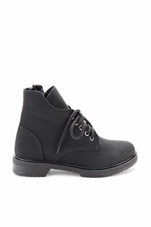 Bambi Siyah Nubuk  Kadın Bot & Bootie K02250058001