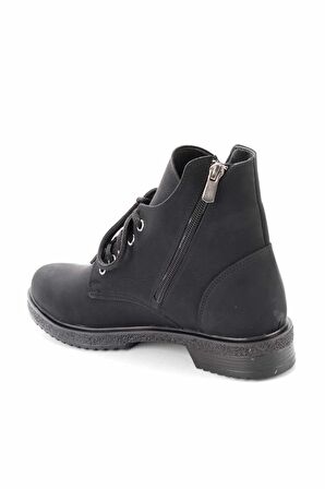 Bambi Siyah Nubuk  Kadın Bot & Bootie K02250058001