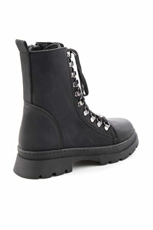 Bambi Siyah Nubuk  Kadın Bot & Bootie K02254283101