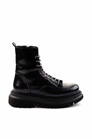 Parlak Siyah  Kadın Bot & Bootie K02377030009