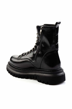 Parlak Siyah  Kadın Bot & Bootie K02377030009