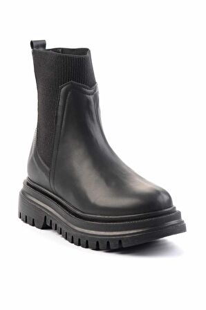 Siyah  Kadın Bot & Bootie K02397068209