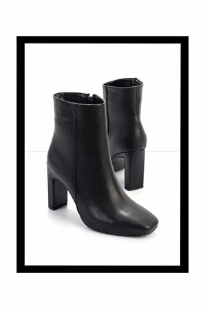 Siyah  Kadın Bot & Bootie K02397068409
