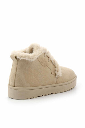 Bej Süet  Kadın Bot & Bootie K02393100002