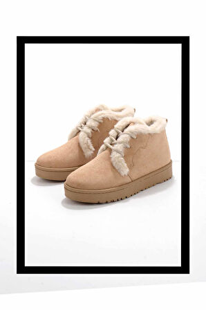 Nude Süet  Kadın Bot & Bootie K02393100002