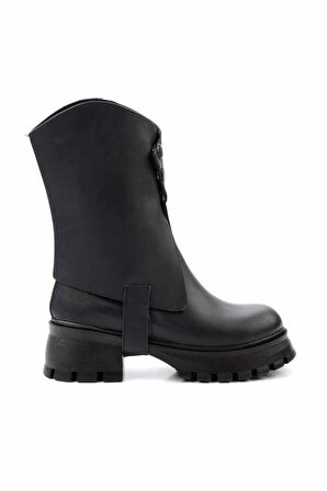 Siyah  Kadın Bot & Bootie K02411160109