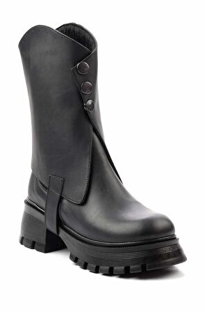 Siyah  Kadın Bot & Bootie K02411160109