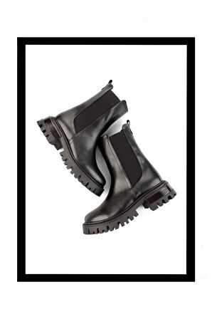 Siyah  Kadın Bot & Bootie K02429151109