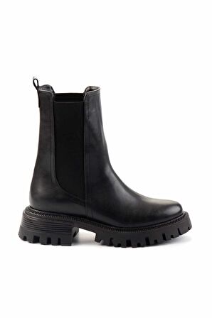 Siyah  Kadın Bot & Bootie K02429151109