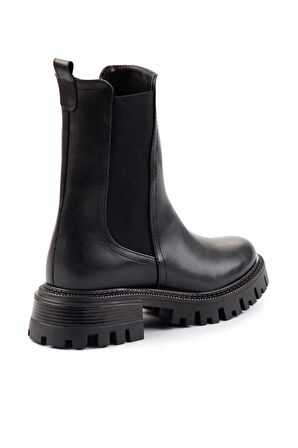Siyah  Kadın Bot & Bootie K02429151109