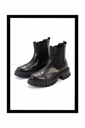 Siyah  Kadın Bot & Bootie K02429152909