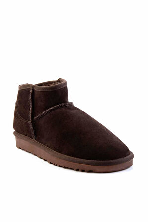 Kahve Süet Hakiki Deri Kadın Bot & Bootie K02422008002