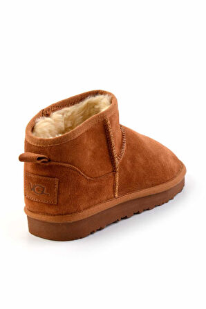 Taba Süet Hakiki Deri Kadın Bot & Bootie K02422008002