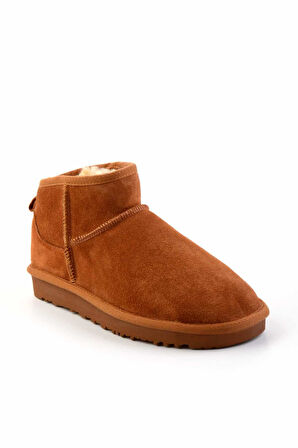 Taba Süet Hakiki Deri Kadın Bot & Bootie K02422008002