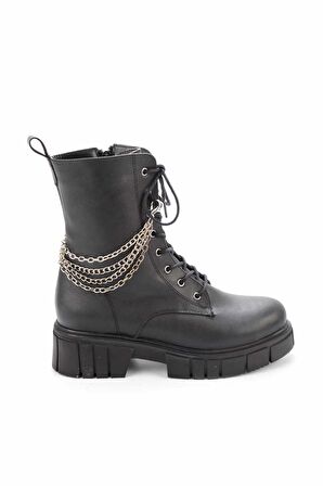 Bambi Siyah  Kadın Bot & Bootie K02526091609