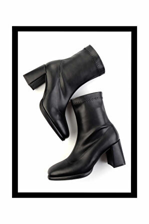 Siyah  Kadın Bot & Bootie K02527291209