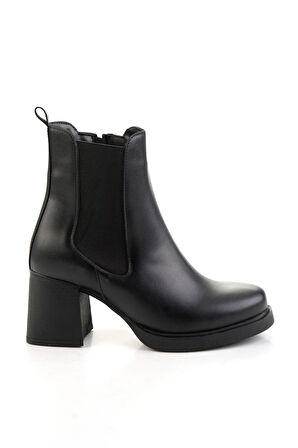 Siyah  Kadın Bot & Bootie K02538036509