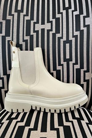 Bej  Kadın Bot & Bootie K02538560409