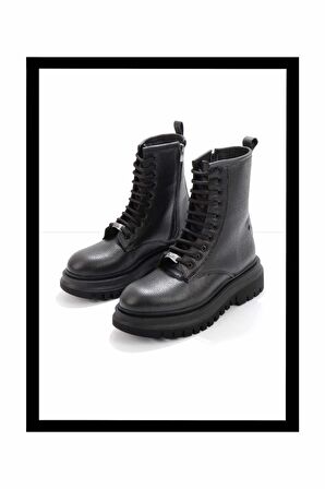 Siyah  Kadın Bot & Bootie K02538560609
