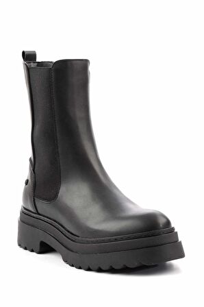 Siyah  Kadın Bot & Bootie K02538560909