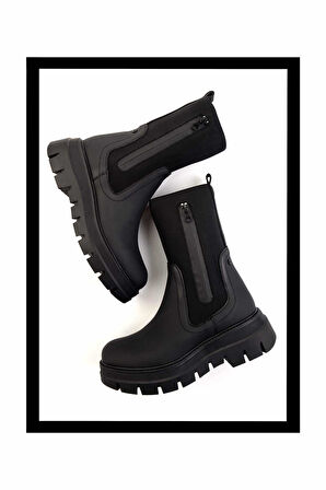 Siyah  Kadın Bot & Bootie K02538562009