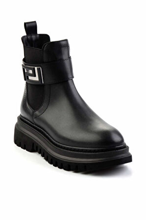 Siyah  Kadın Bot & Bootie K02538562209