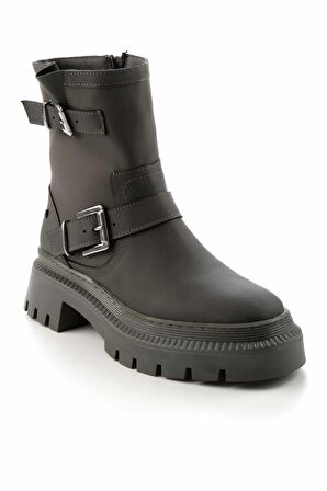 Bambi Mat Haki  Kadın Bot & Bootie K02538200109