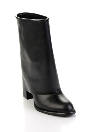 Siyah  Kadın Bot & Bootie K02565070409