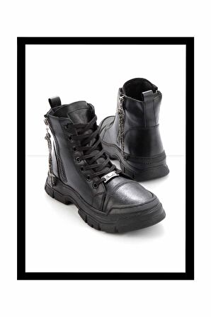 Siyah  Kadın Bot & Bootie K02566008009