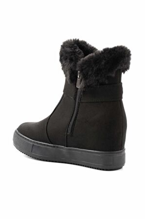 Siyah Süet  Kadın Bot & Bootie K02566044002