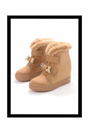 Nude Süet  Kadın Bot & Bootie K02566415002
