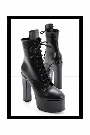 Siyah  Kadın Bot & Bootie K02575212109