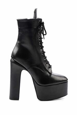 Siyah  Kadın Bot & Bootie K02575212109