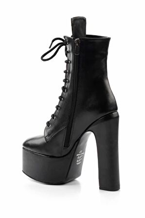 Siyah  Kadın Bot & Bootie K02575212109