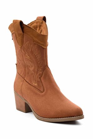Taba Süet  Kadın Bot & Bootie K02586888802