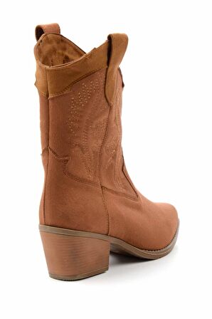Taba Süet  Kadın Bot & Bootie K02586888802