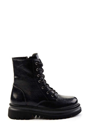 Siyah Rugan  Kadın Bot & Bootie K02641014008