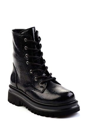 Siyah Rugan  Kadın Bot & Bootie K02641014008