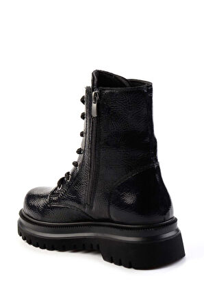 Siyah Rugan  Kadın Bot & Bootie K02641014008